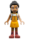 LEGO frnd578 Friends Jordin - Bright Light Orange Jumper, Coral Boots