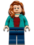 LEGO jw079 Claire Dearing - Dark Turquoise Shirt