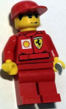 LEGO rac031bs F1 Ferrari Record Keeper - with Shell Torso Stickers
