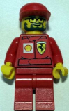 LEGO rac032bs F1 Ferrari Engineer 2 - with Shell Torso Stickers